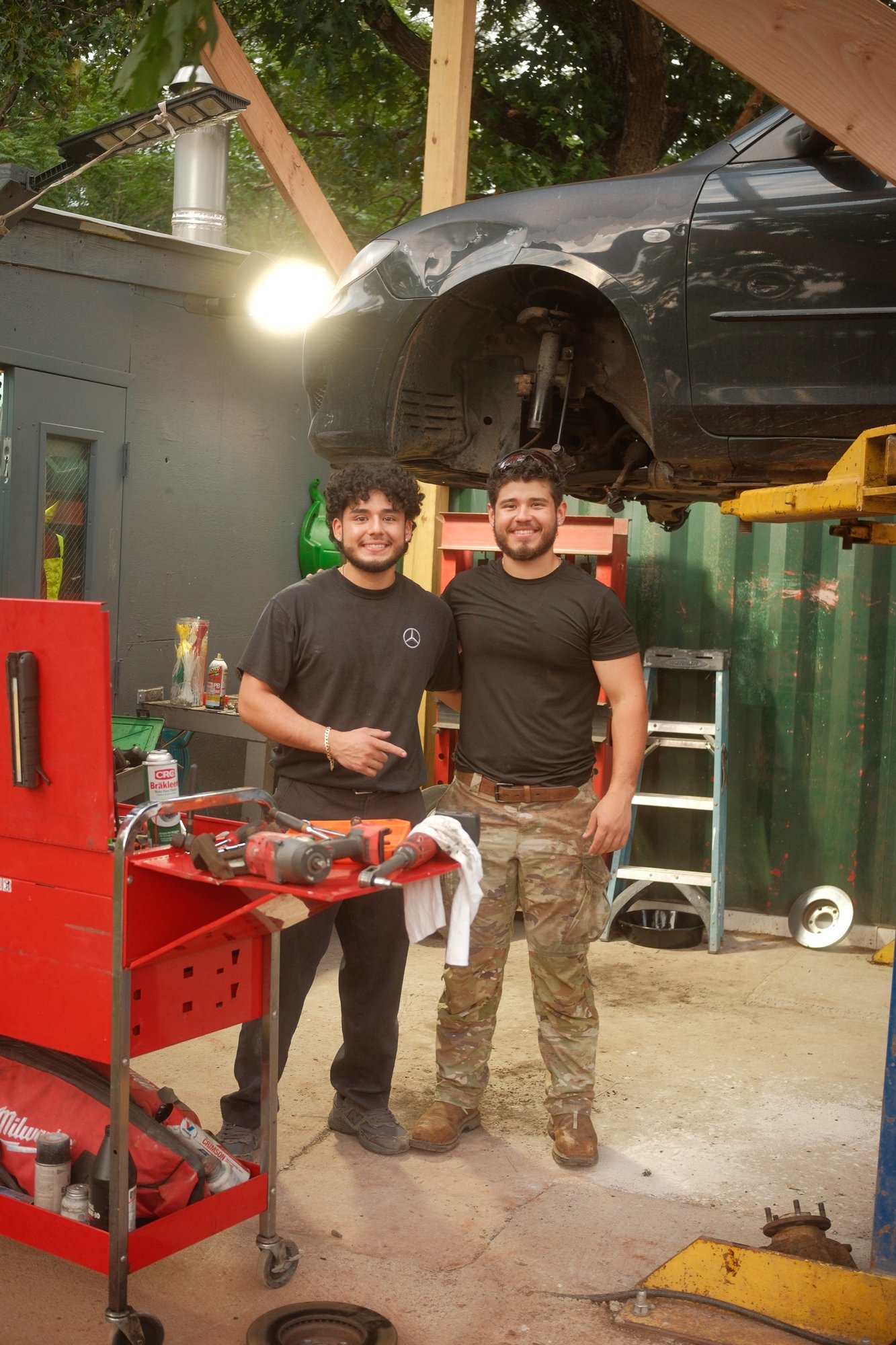 The two brothers who run GDS Auto Repair
